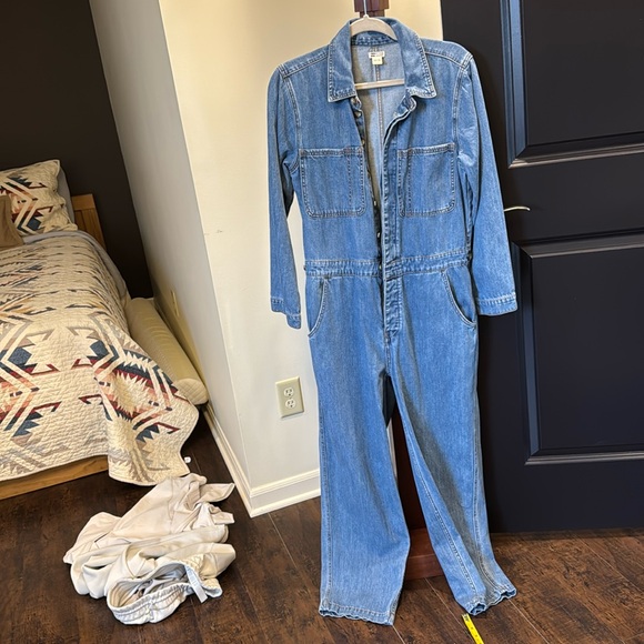 Billabong denim jumpsuit size medium - Picture 1 of 3